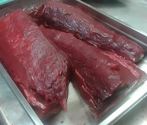 filetto di tonno rosso per tartare